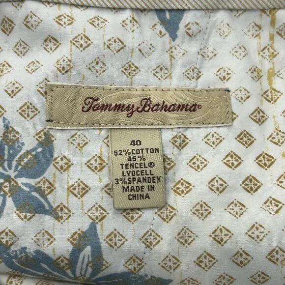 Tommy Bahama Mens 40 Black Tencel Blend Flat-Front Shorts Casual Lightweigh - Picture 3 of 14